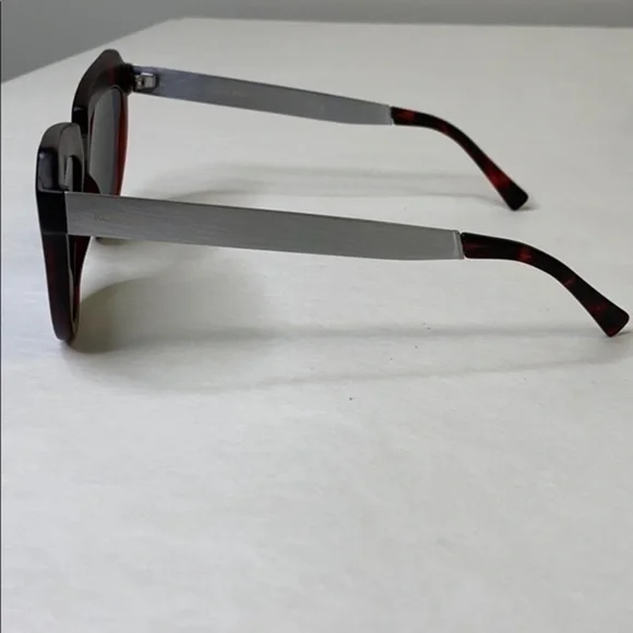 KOMONO Stella Tortoise/Silver Sunglasses NEW - Picture 9 of 15
